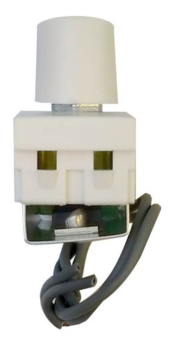 Imagem 2 de 5 de Dimer Rotativo Módulo Branco Bivolt Até 500w Nereya Roma