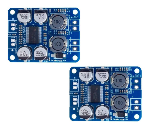 Modulo Amplificador Clase D Mono 60w Tpa3118  Paquete X  2