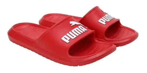 Chanclas top puma rojas