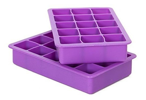 Molde Para Hielo Elbee Home 2 Unidades De Silicona
