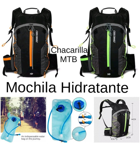 Mochila+bolsa Hidratante Tipo Camel Bak