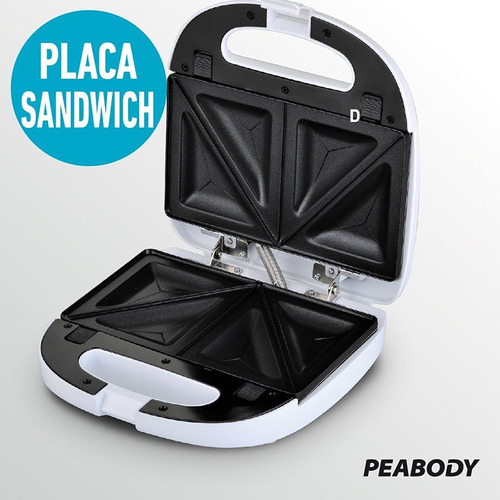 Imagen 5 de 9 de Sandwichera Waflera 5 En 1 Peabody Plancha Grill Omelette