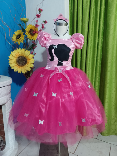 Disfraz Cosplay Vestido Tutu Barbie Premium 1 (alta Calidad) Rosa 4