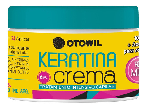 Tratamiento Intensivo Capilar Keratina Otowil 250grs