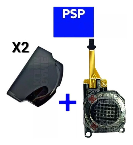 Kit Psp Slim 3000 / 3001  / 3010 Joystick + 2 Tapas Traseras