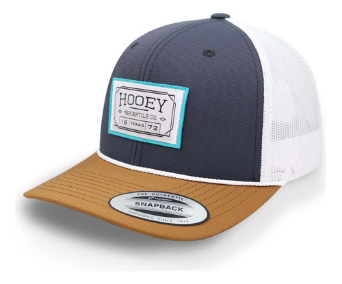 Gorra Hooey Doc 2202t 6 Panel Gris Oscuro Unitalla