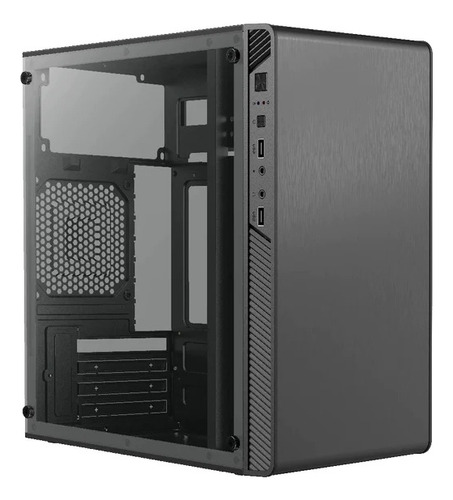 Gabinete Performance Ii M-atx Fuente 500w P/acri Color Negro