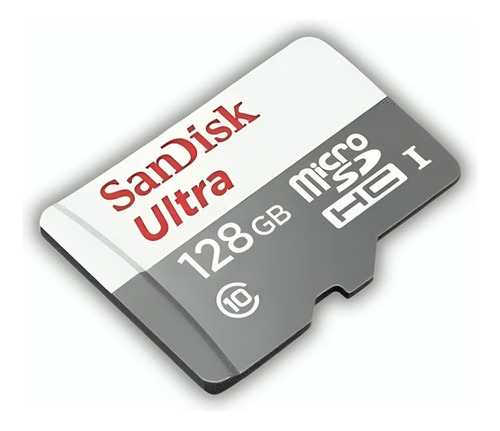 Tarjeta Microsd 128gb Clase 10, Sandisk. Ultra Uhs-i. 