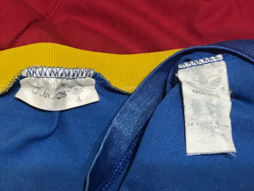 Camiseta Boca adidas 1990 1991 Fiat Batistuta #9 Argentina L (Usado)