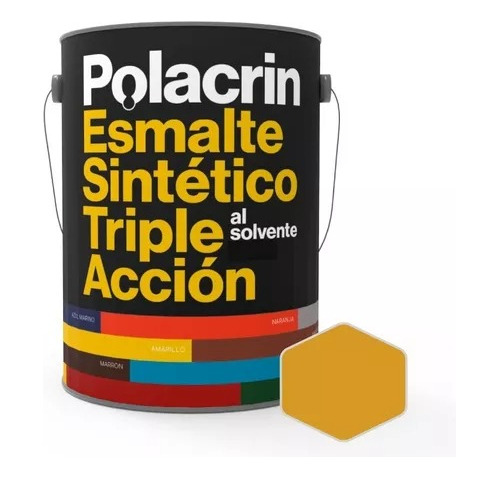 Triple Accion Sintetico Antioxido Polacrin | Colores | 4l