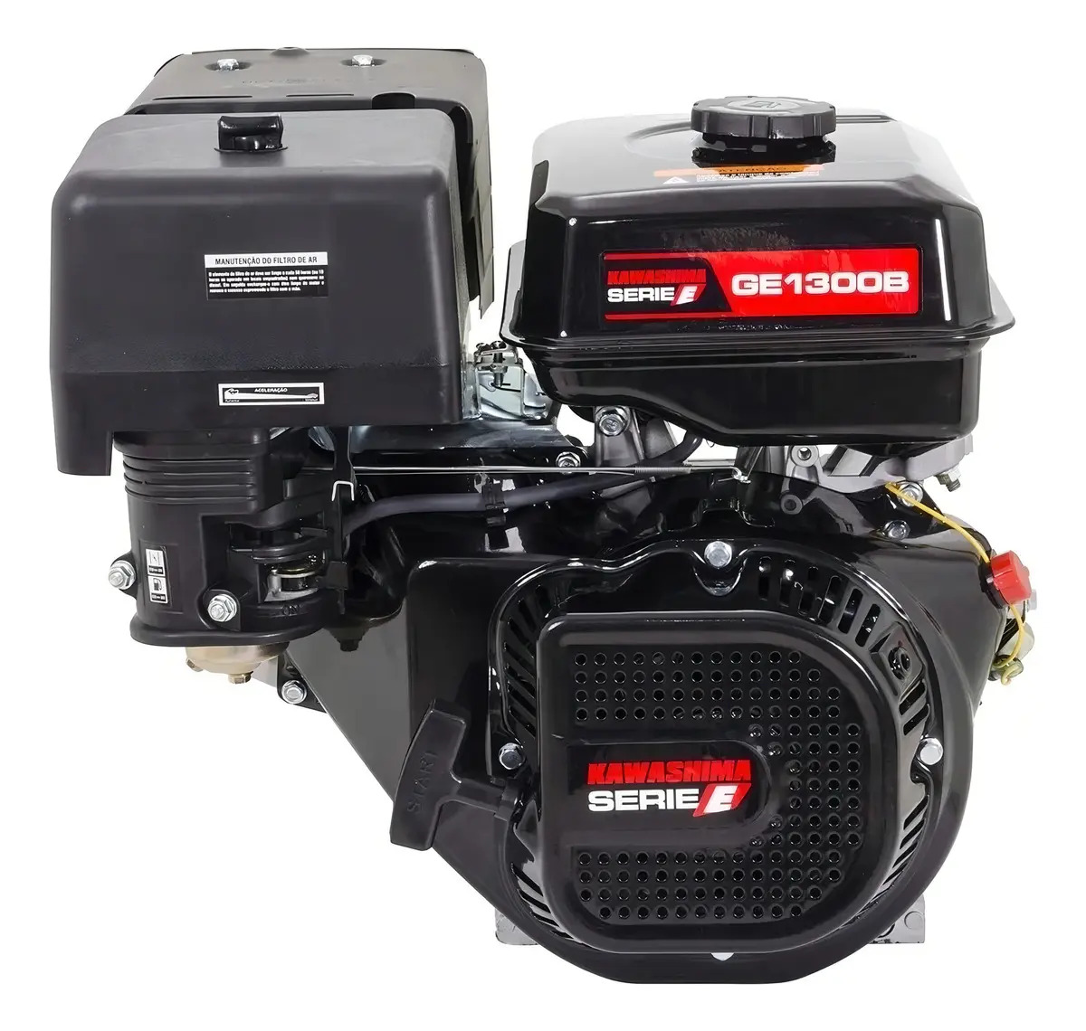 Motor Estacionário 13hp Gasolin 4t Ge1300b Kawashima 5670050