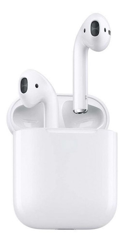 Imagen 5 de 6 de Apple AirPods con estuche de carga (2da generacion) - Blanco