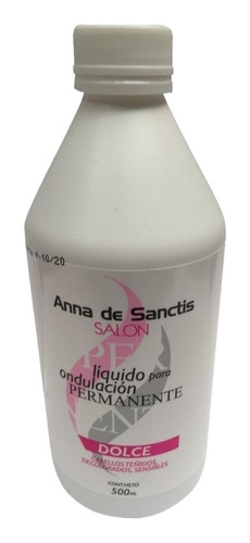 Liquido Locion Para Permanente Dolce Anna De Sanctis 500ml