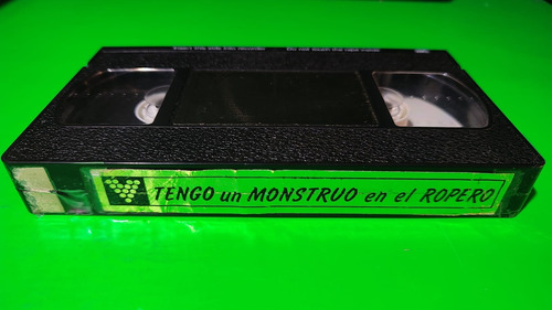 Tengo Un Monstruo En El Ropero Vhs Sin Caja Terror