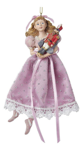 Clara Holding Nutcracker Ornament De Navidad Cascanueces Sui
