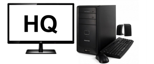 Monitor Hq + Cpu Positivo Core I5 4gb Hd 500gb - Promoção