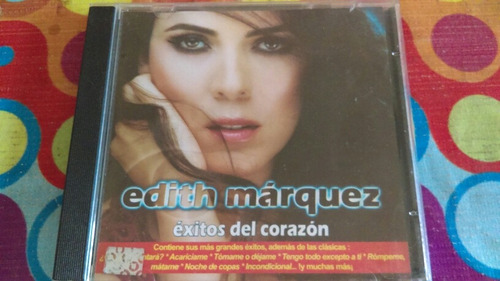 Edith Marquez Cd Exitos Del Corazon R