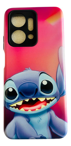 Funda Para Honor X7a Diseño De Stitch Rosa Chicle Diseño De Stitch