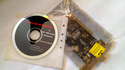 Tarjeta Firewire 4 Puertos Via Pci (Usado)