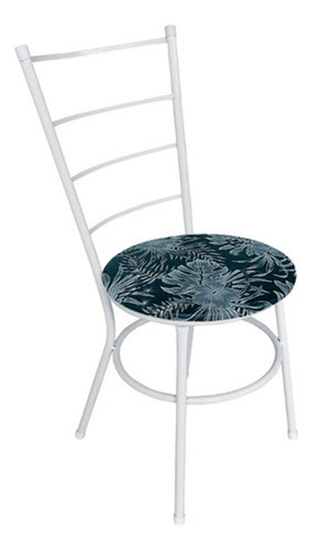 Cadeira Estofada Para Mesa De Mármore, Kit 4 Cadeiras