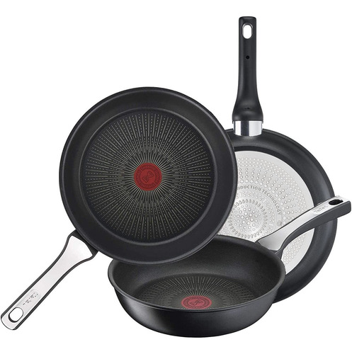 Tefal Unlimited On - Juego De 3 Sartenes: 3 Sartenes