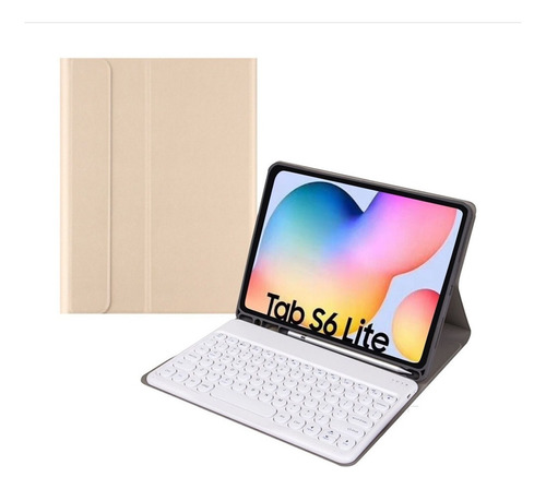 Funda De Teclado For Samsung Galaxy Tab S6 Lite Sm-p610