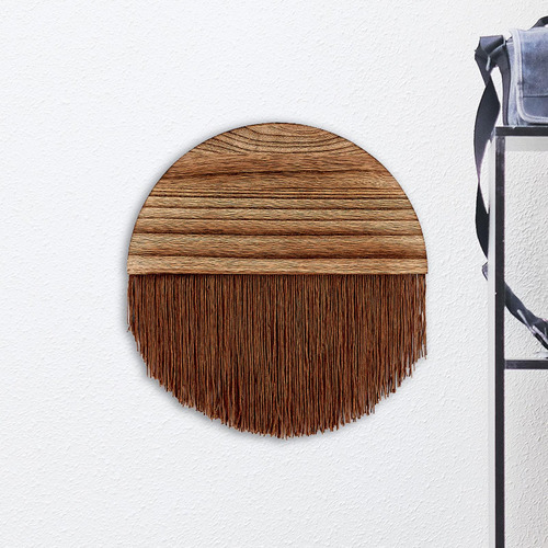 Tapiz Bohemio Con Flecos Para Colgar En La Pared De Café