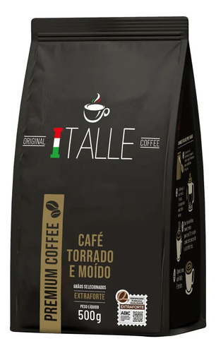 Café Torrado E Moído Extraforte Café Italle 500g Pó