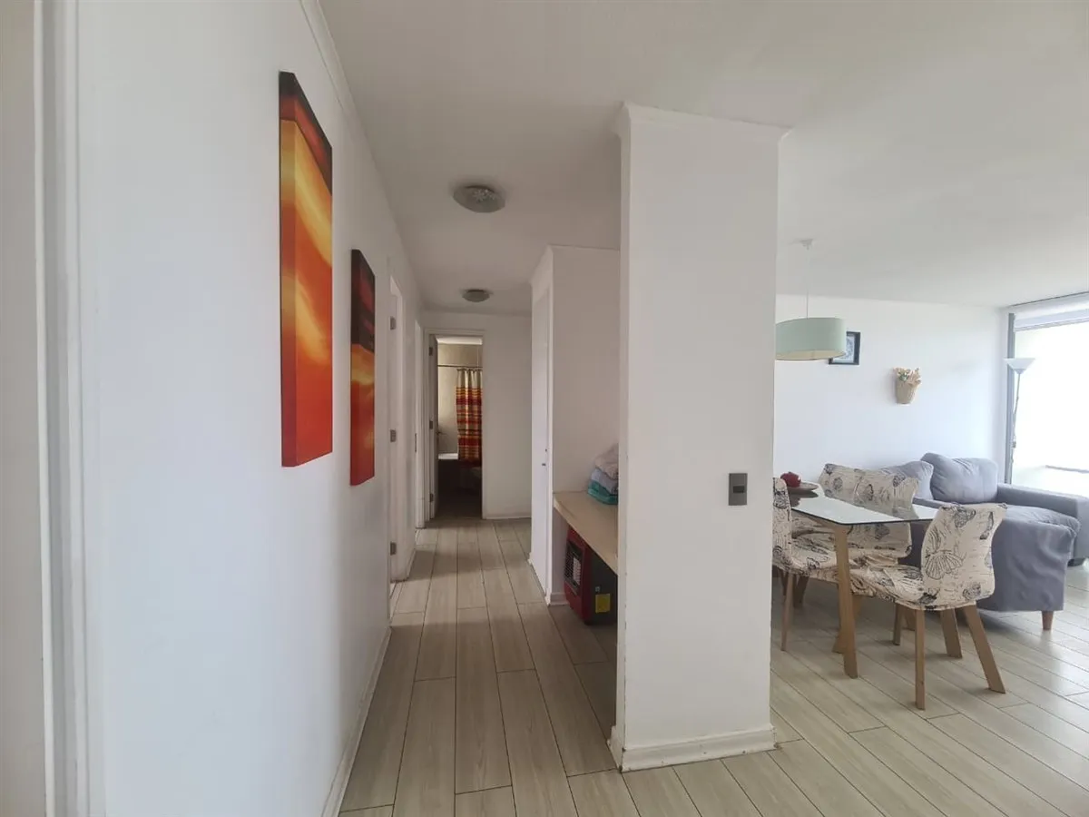 Imagen 4 de 30 de Departamento 3d 2b 1e 1b Con Vista Al Mar En Concón