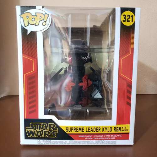 Funko Pop Star Wars Supreme Leader Kylo Ren In Whisper #321 (Usado)