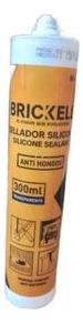 Sellador De Silicona Transparente 270g Brickell Mayor Y Deta