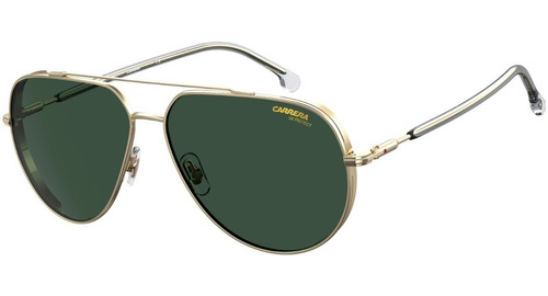 Lentes Carrera Verde 221/s Lojqt Metal Dorado Original Unisx Color Verde oscuro Color de la lente Verde oscuro Diseño Classic