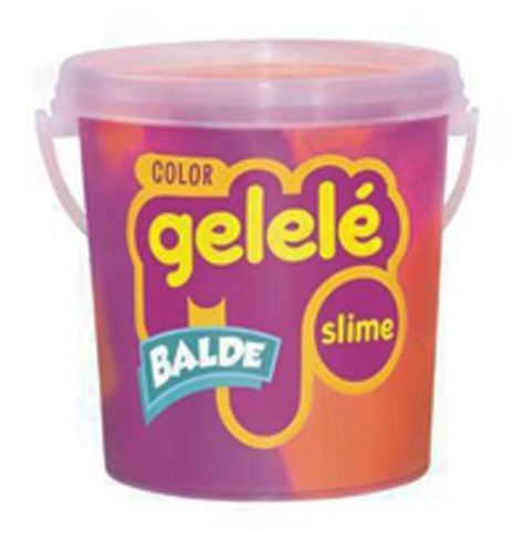 Balde Slime Color Gelelé 457g