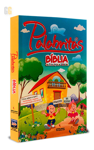 Livro - Bíblia De Princípios E Valores Com Palabritas | Capa Brochura