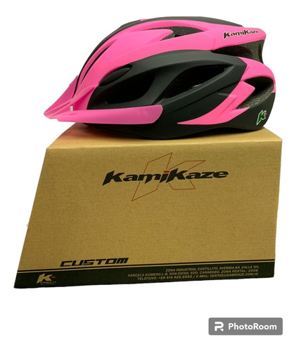 Casco Kamikaze Para Ciclismo Talla L Ajustable 