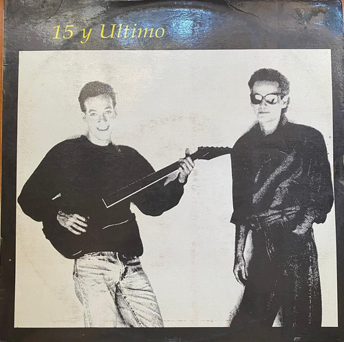 Disco Lp - 15 Y Último / 15 Y Último. Album (1989)