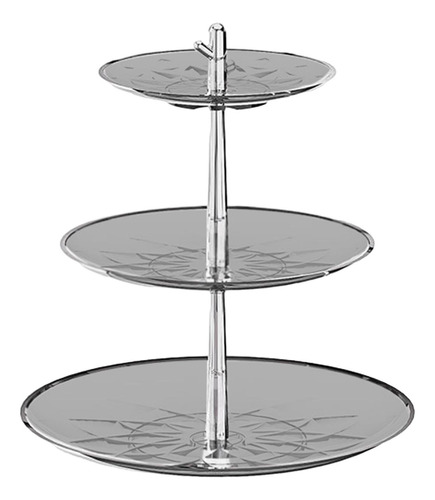 Soporte Para Cupcakes De 3 Niveles, Plato Para Frutos Secos,