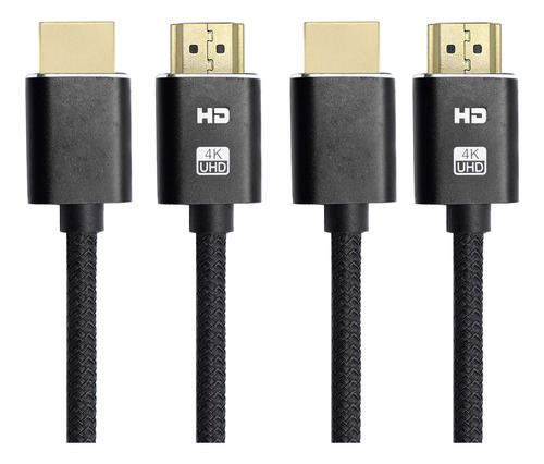 Cable Aaotokk Hdmi 4k, 6 Pies De Velocidad, 18 Gbps, 4k, 60