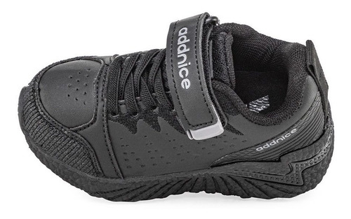 Zapatillas Addnice Ray Classic Velcro Elastico Bebe - Olivos