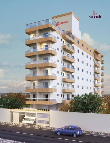 Apartamento Com 1 Dormitório À Venda, 42 M² Por R$ 209.700,00 - Canto Do Forte - Praia Grande/sp - Ap1037