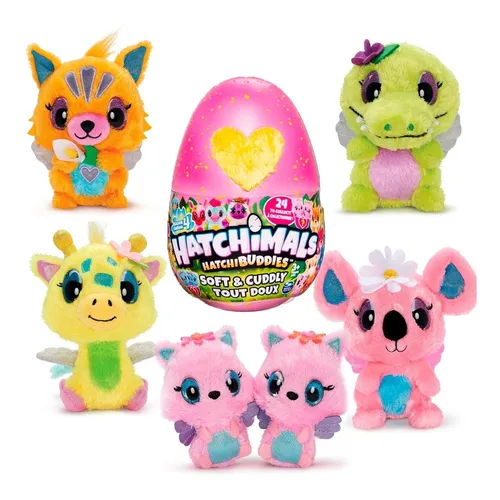 Hatchimals Peluche Huevo Suave Hatchibuddies Coleccionable