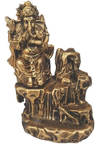 Incensário Cone Cascata Ganesha Na Pedra 13503