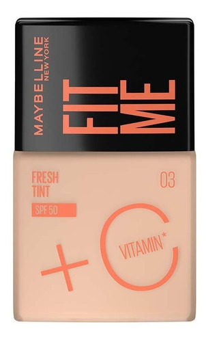 Base Maybelline Fit Me Fresh Tint Spf50 03