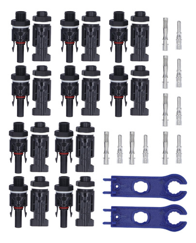 Conector Solar, Panel Ignífugo Impermeable Ip67 De 42 Piezas