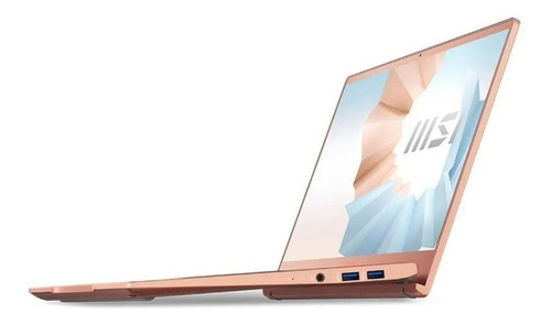 Notebook Msi Modern 14 Core I7 11va 8gb Ssd512 Rosa 1,2kg