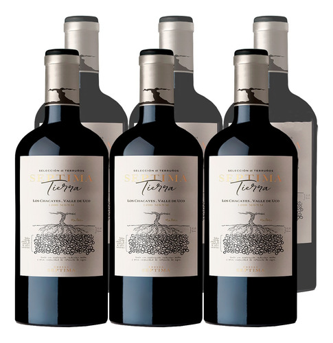 Vino Septima Tierra Malbec Los Chacayes Caja X6 Unidades