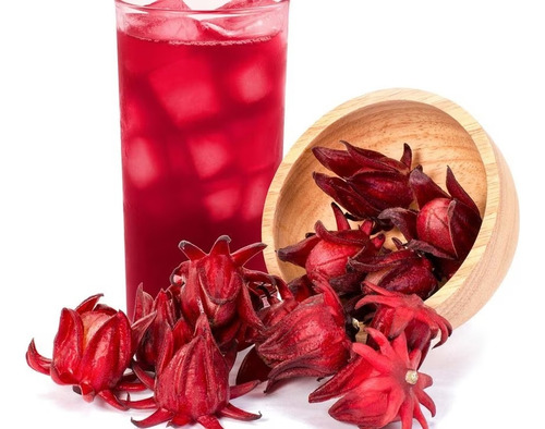 Concentrado De Jamaica 100% Natural Fdiaz 1 Litro