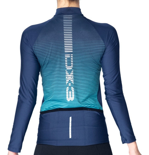 Imagem 3 de 4 de Camisa Dx-3 Ciclismo Feminina Fast Manga Longa