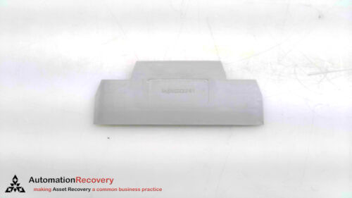 Wago 02810340 ,terminal Block End Plates, See Desc #2923 Ccf