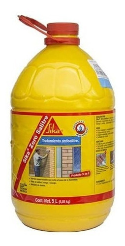 Imagen 1 de 1 de Sika Zero Salitre Pet 5l.